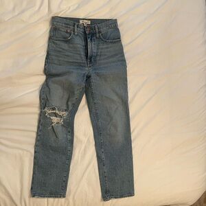 madewell perfect vintage straight jean